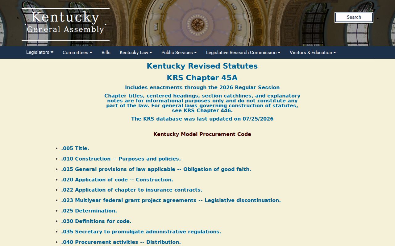 Owingsville criminal records KRS Chapter 61 public access law